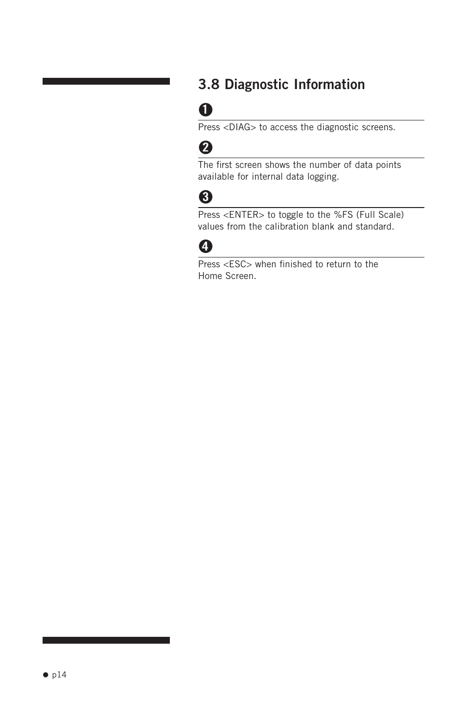 8 diagnostic information | Hoefer DQ300 User Manual | Page 22 / 30