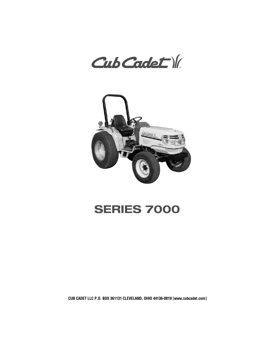 Cub Cadet 7532 User Manual | 126 pages