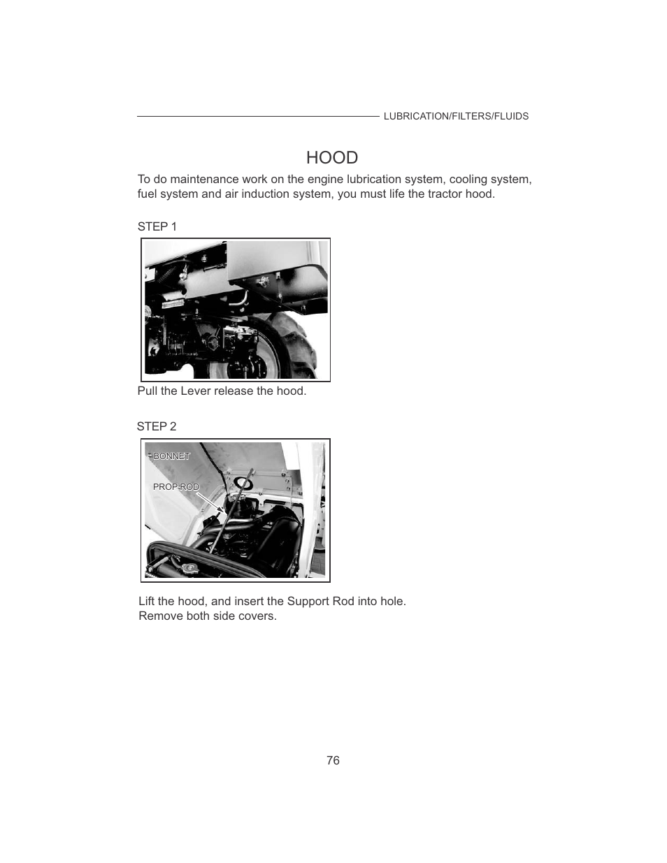 Hood | Cub Cadet 7532 User Manual | Page 84 / 126