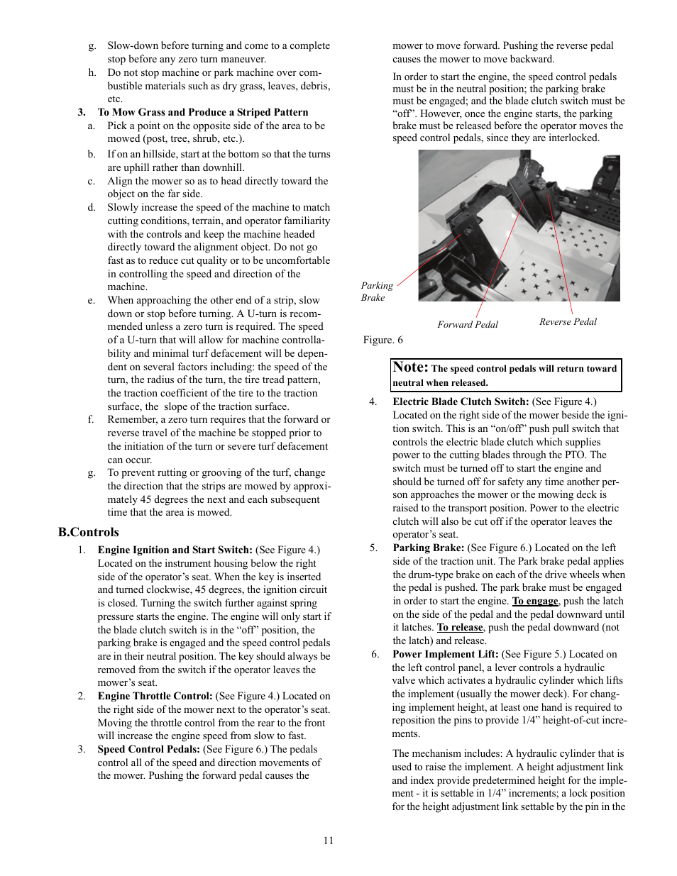 Cub Cadet THE TANK S7237 User Manual | Page 11 / 32