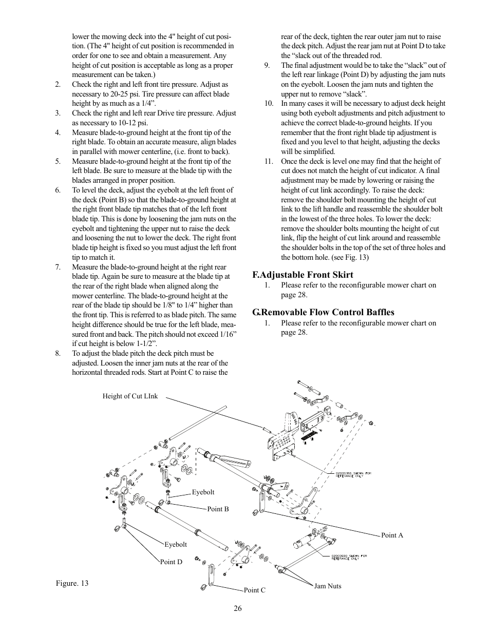 Cub Cadet THE TANK S7237 User Manual | Page 26 / 32