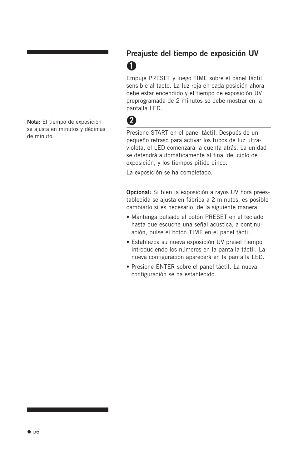 Hoefer UVC5000 User Manual | Page 15 / 25