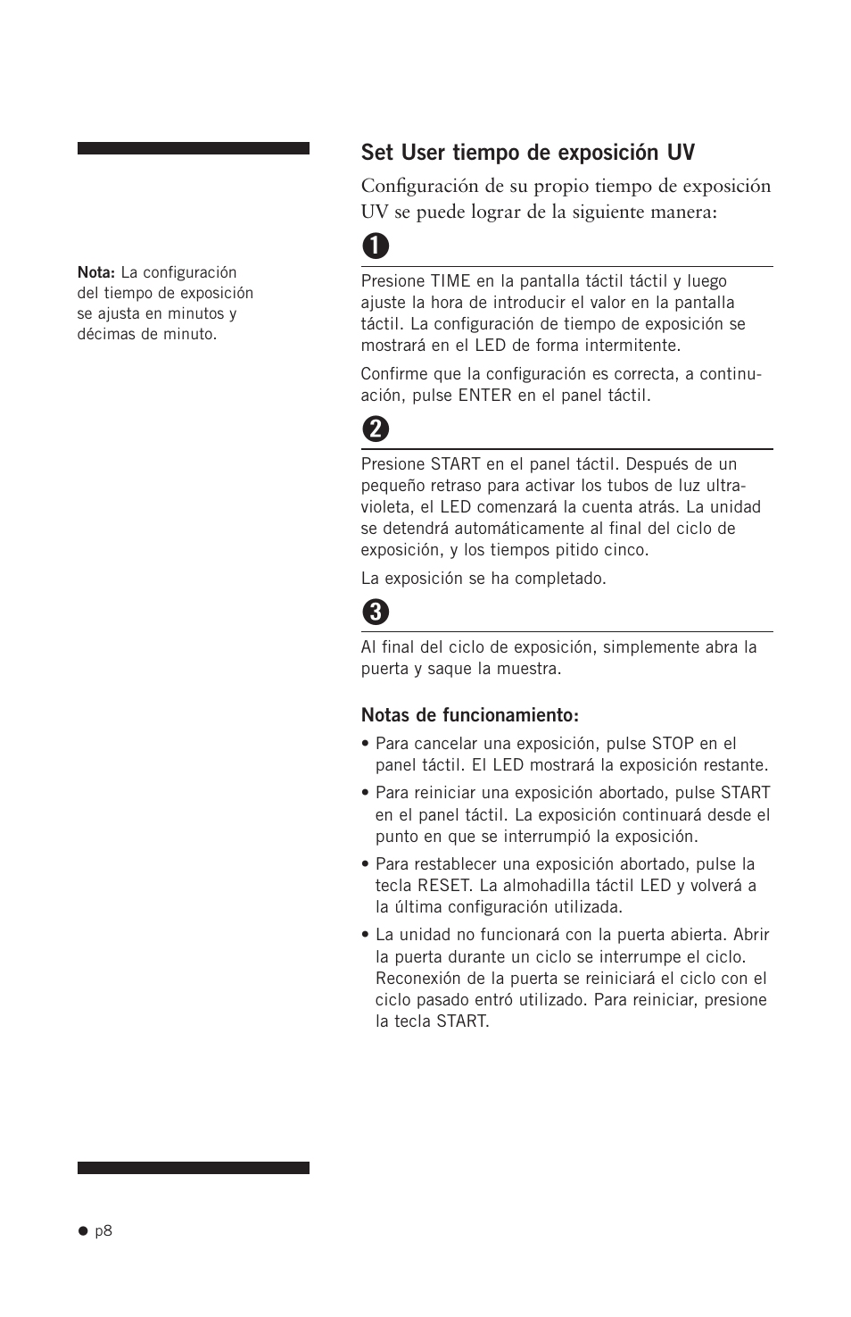 Hoefer UVC5000 User Manual | Page 17 / 25