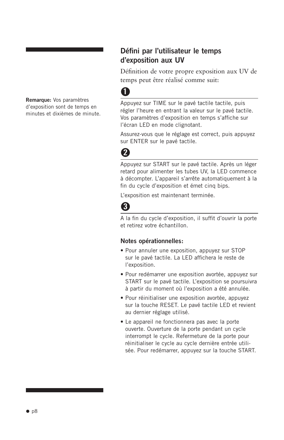 Hoefer UVC5000 User Manual | Page 17 / 25