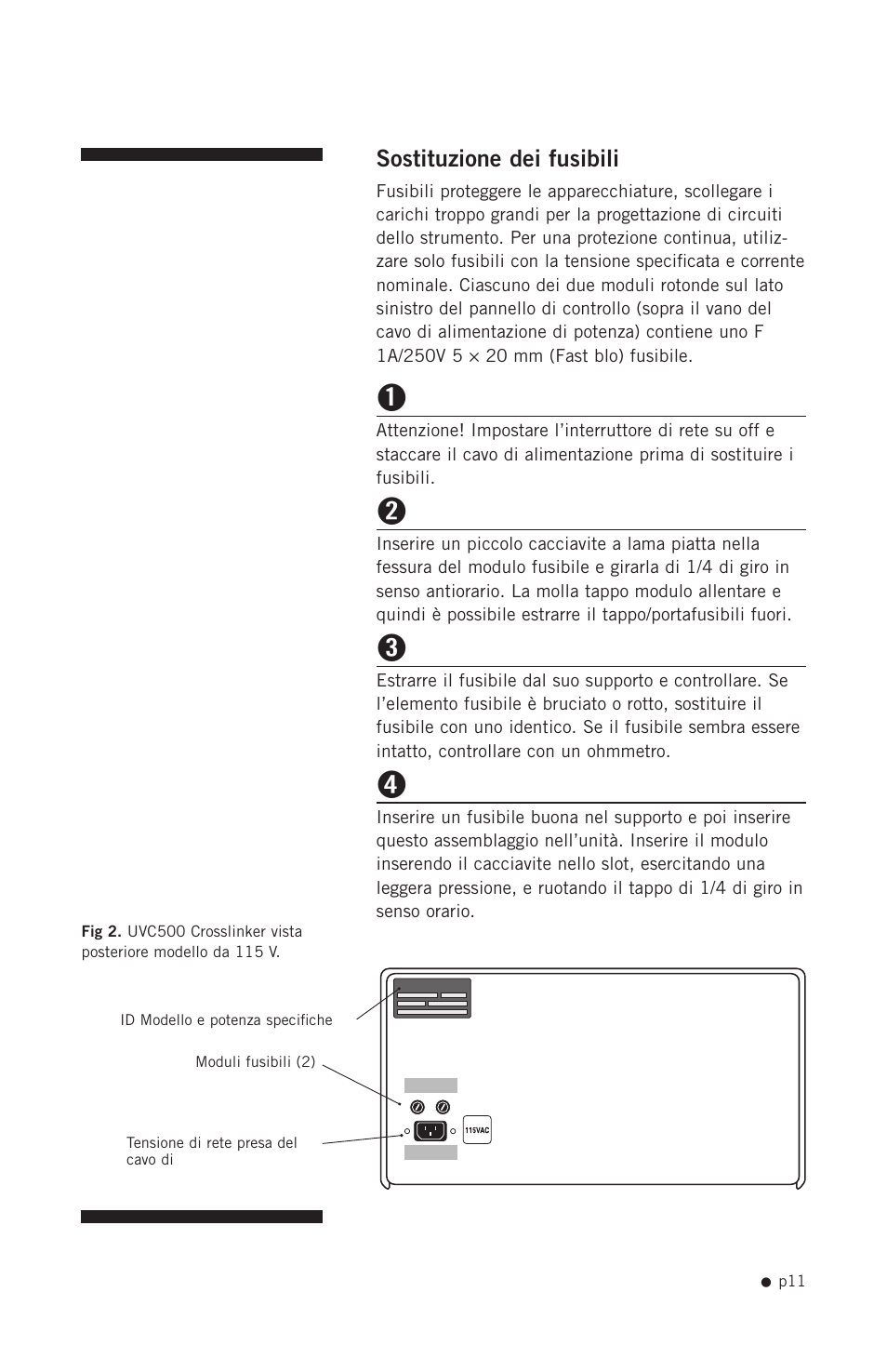 Hoefer UVC500 User Manual | Page 20 / 24