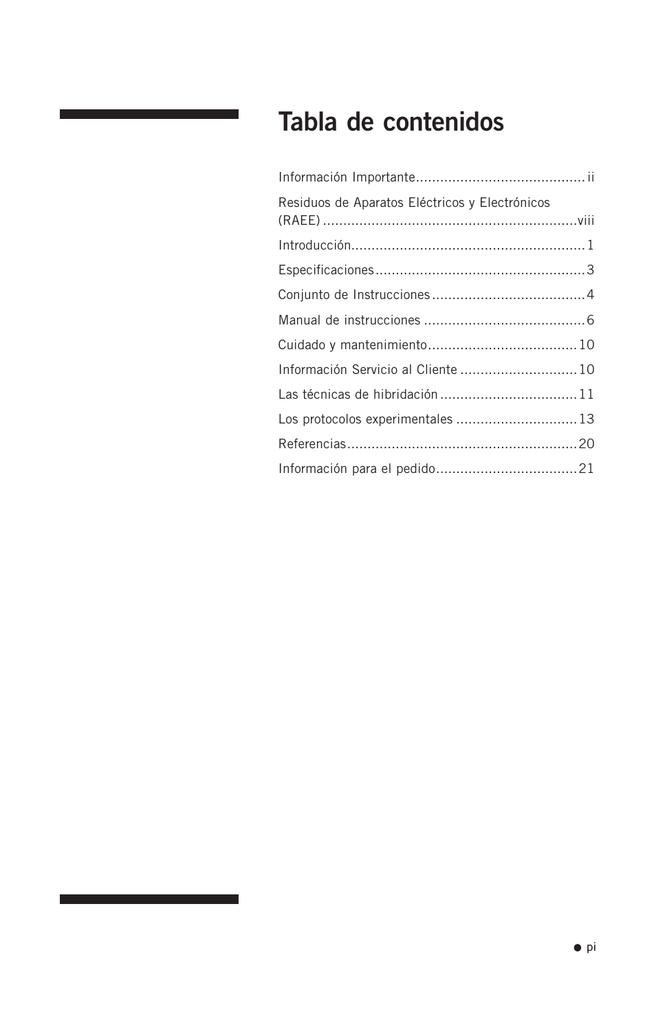 Hoefer HB1000 User Manual | Page 2 / 31