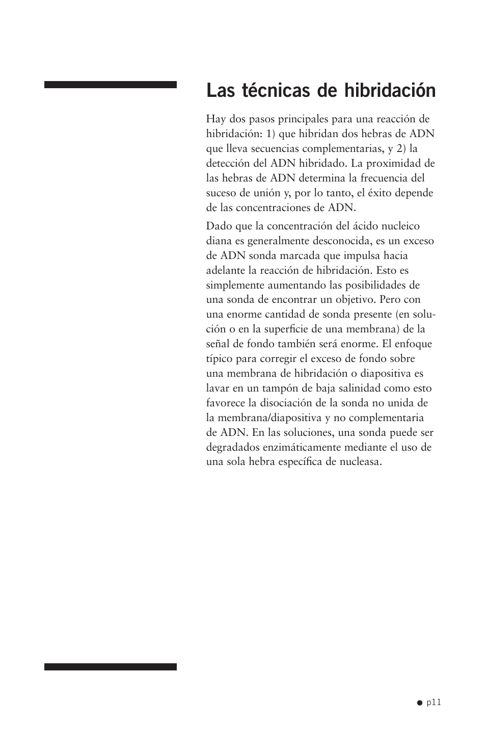 Las técnicas de hibridación | Hoefer HB1000 User Manual | Page 20 / 31