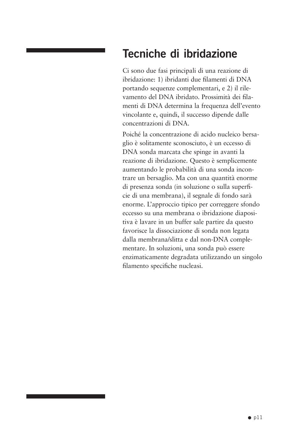 Tecniche di ibridazione | Hoefer HB1000 User Manual | Page 20 / 31