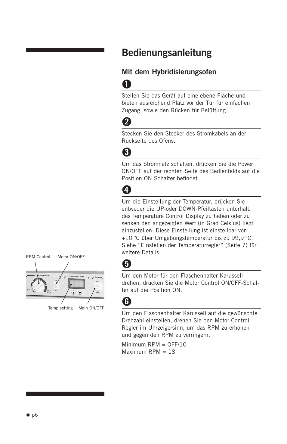 Bedienungsanleitung | Hoefer HB1000 User Manual | Page 15 / 31