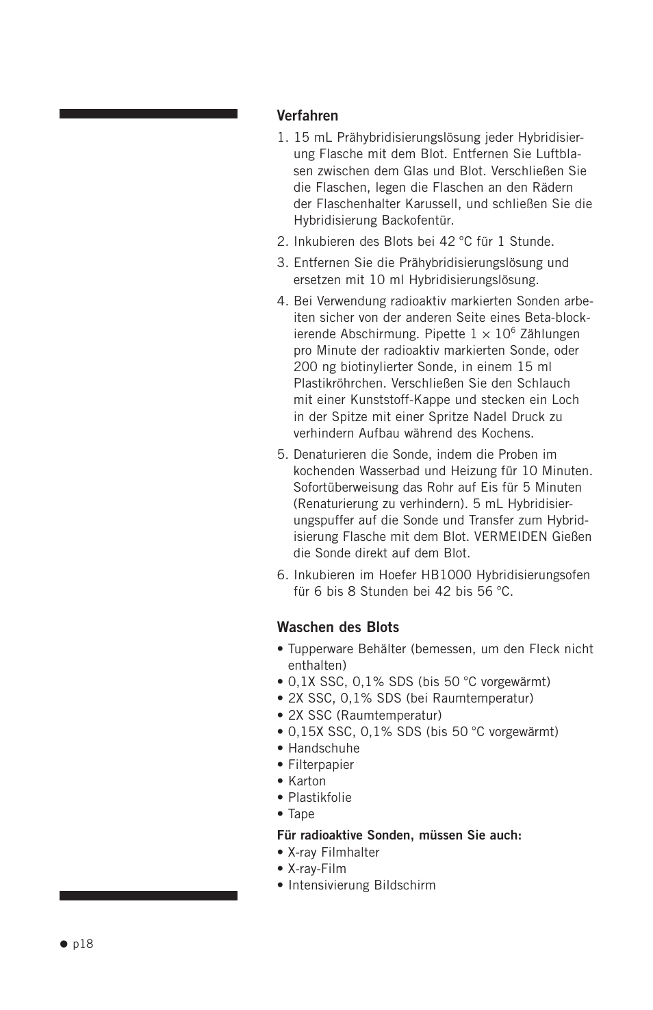 Hoefer HB1000 User Manual | Page 27 / 31