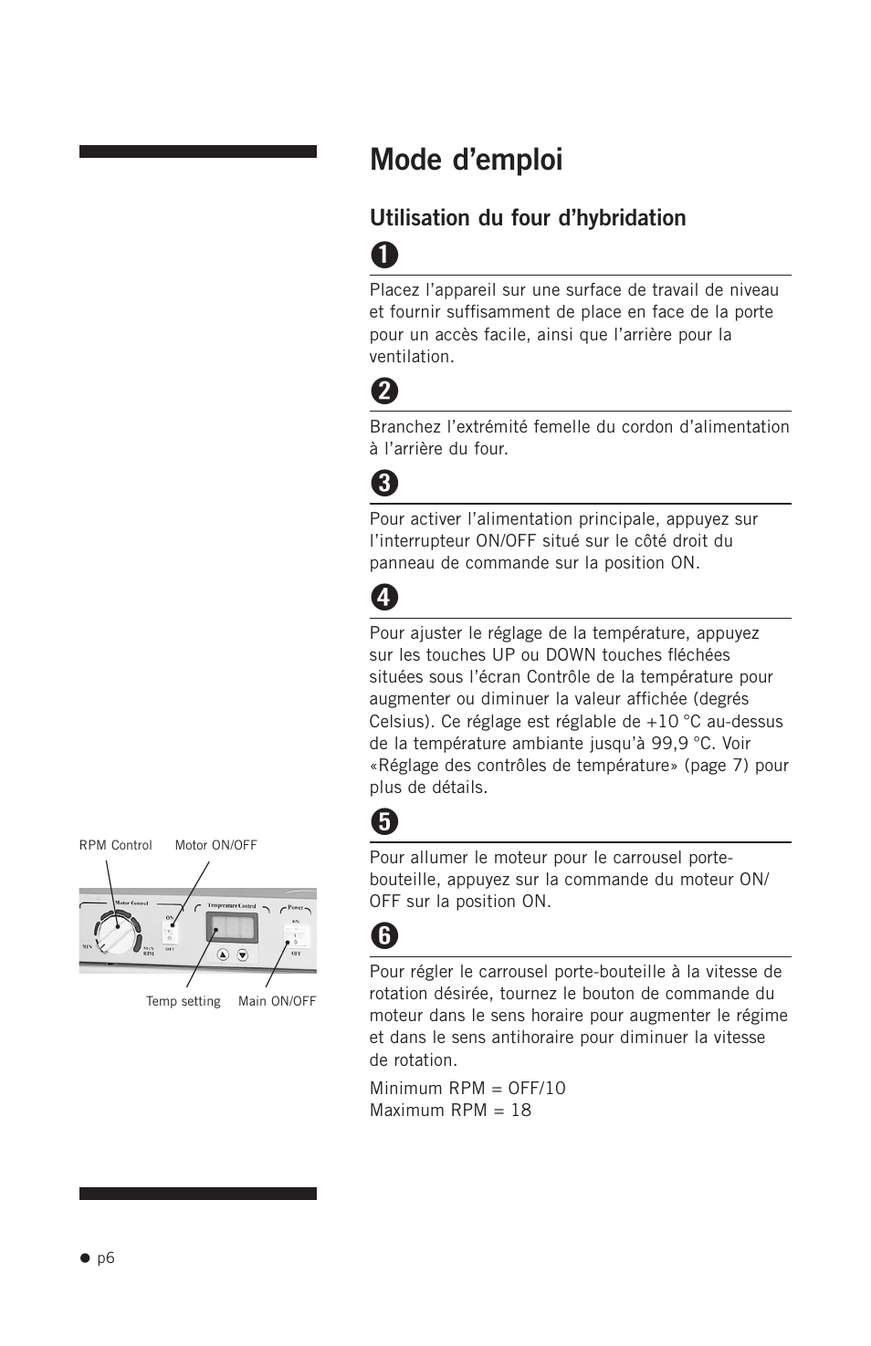 Mode d’emploi | Hoefer HB1000 User Manual | Page 15 / 31