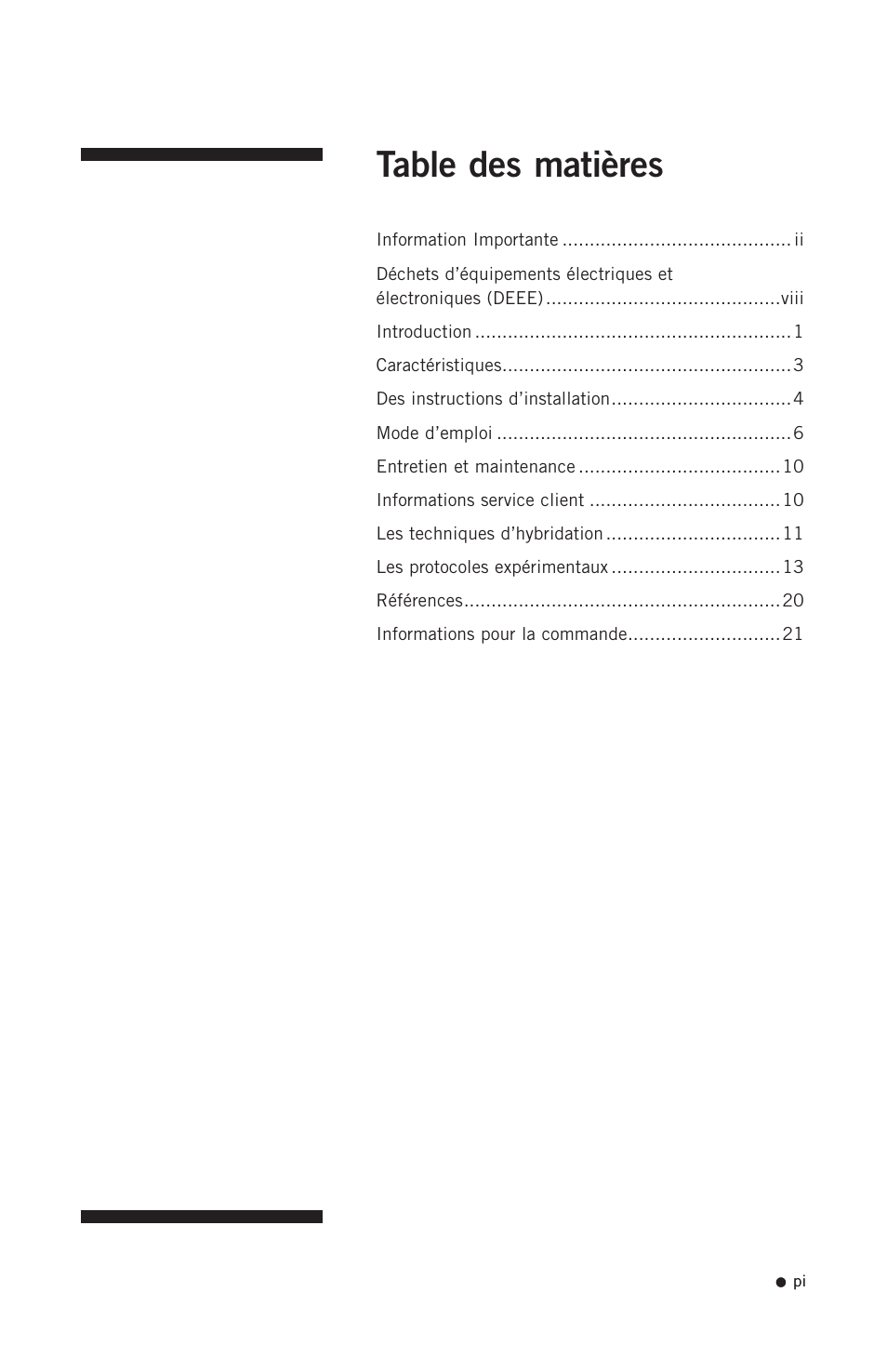 Hoefer HB1000 User Manual | Page 2 / 31