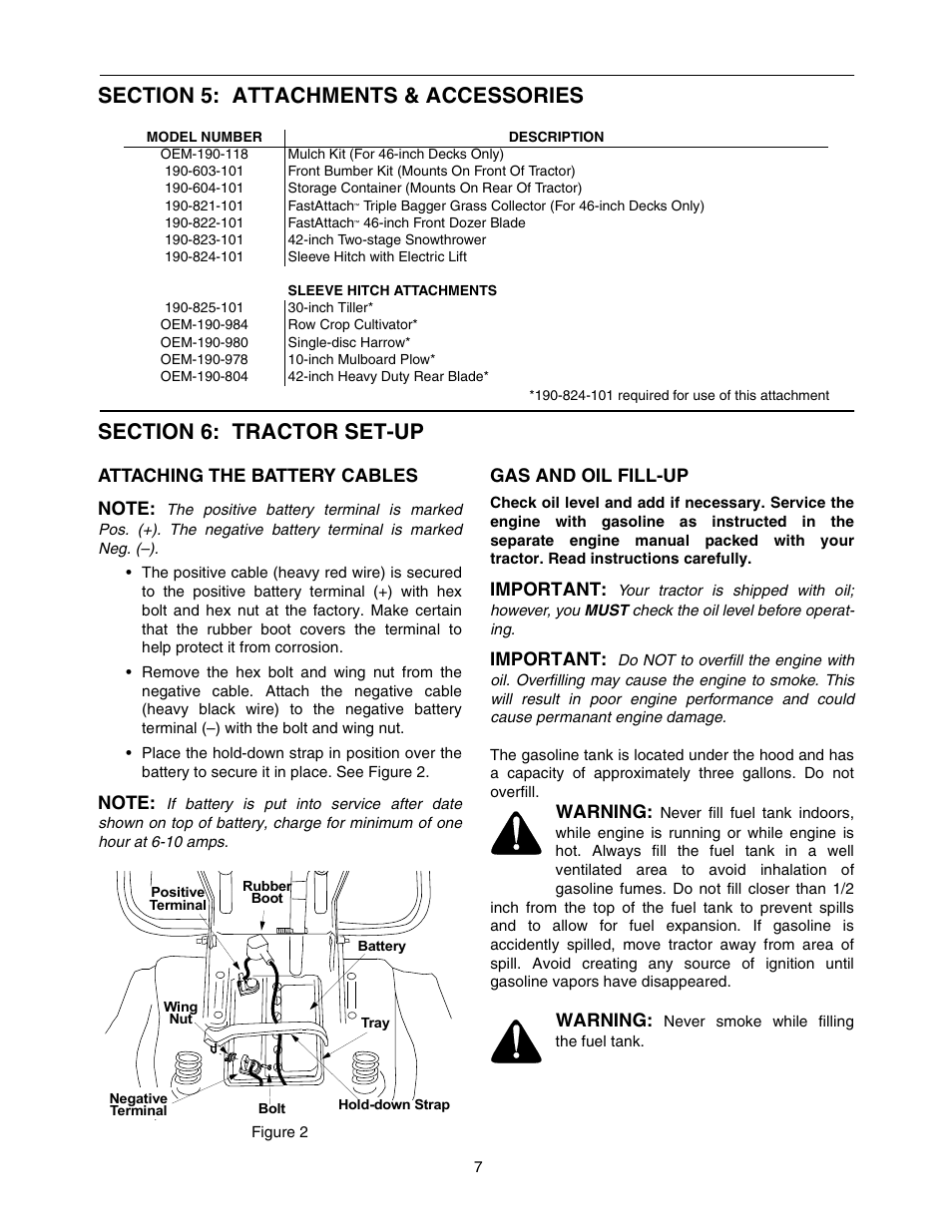 Cub Cadet 1212 User Manual | Page 7 / 44