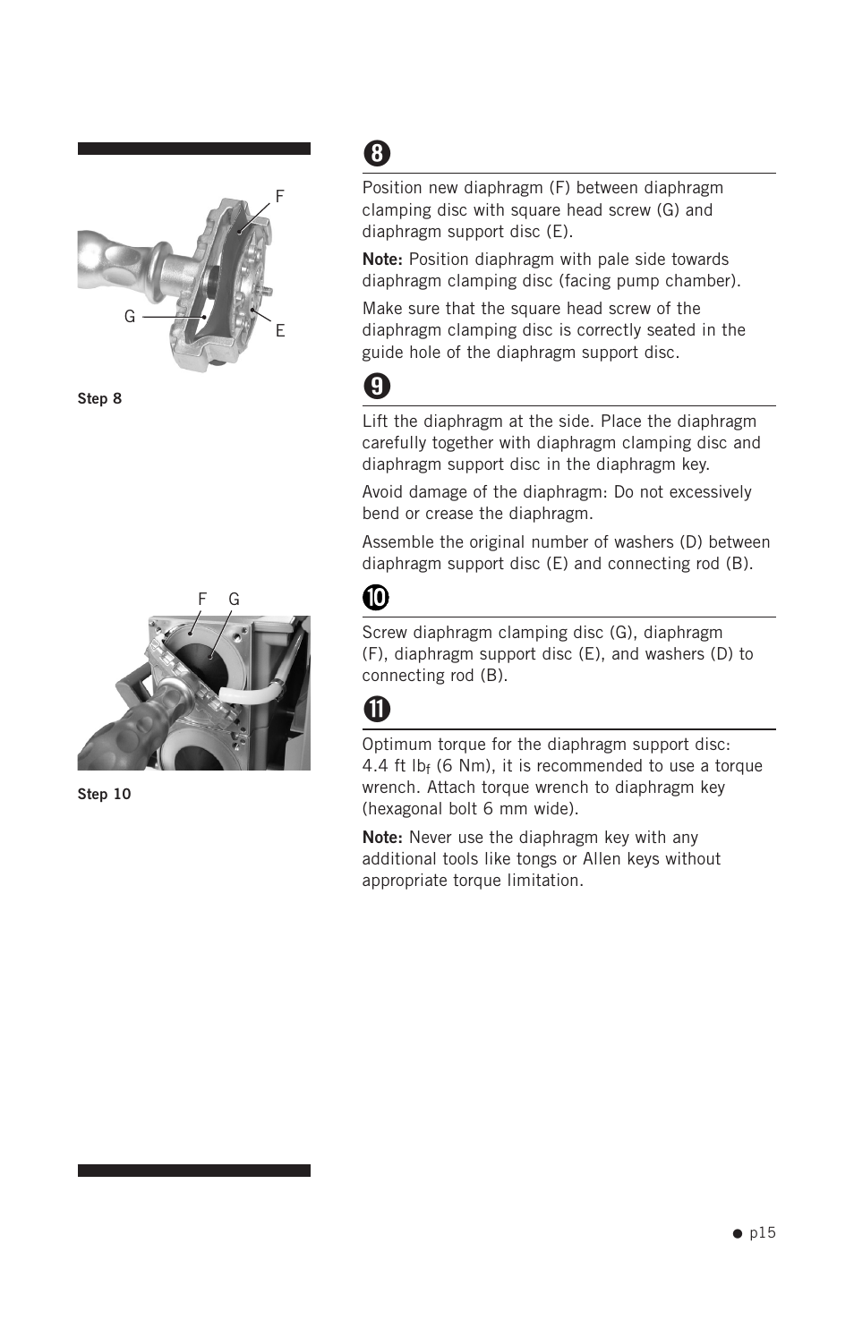 Hoefer VP200 User Manual | Page 23 / 30