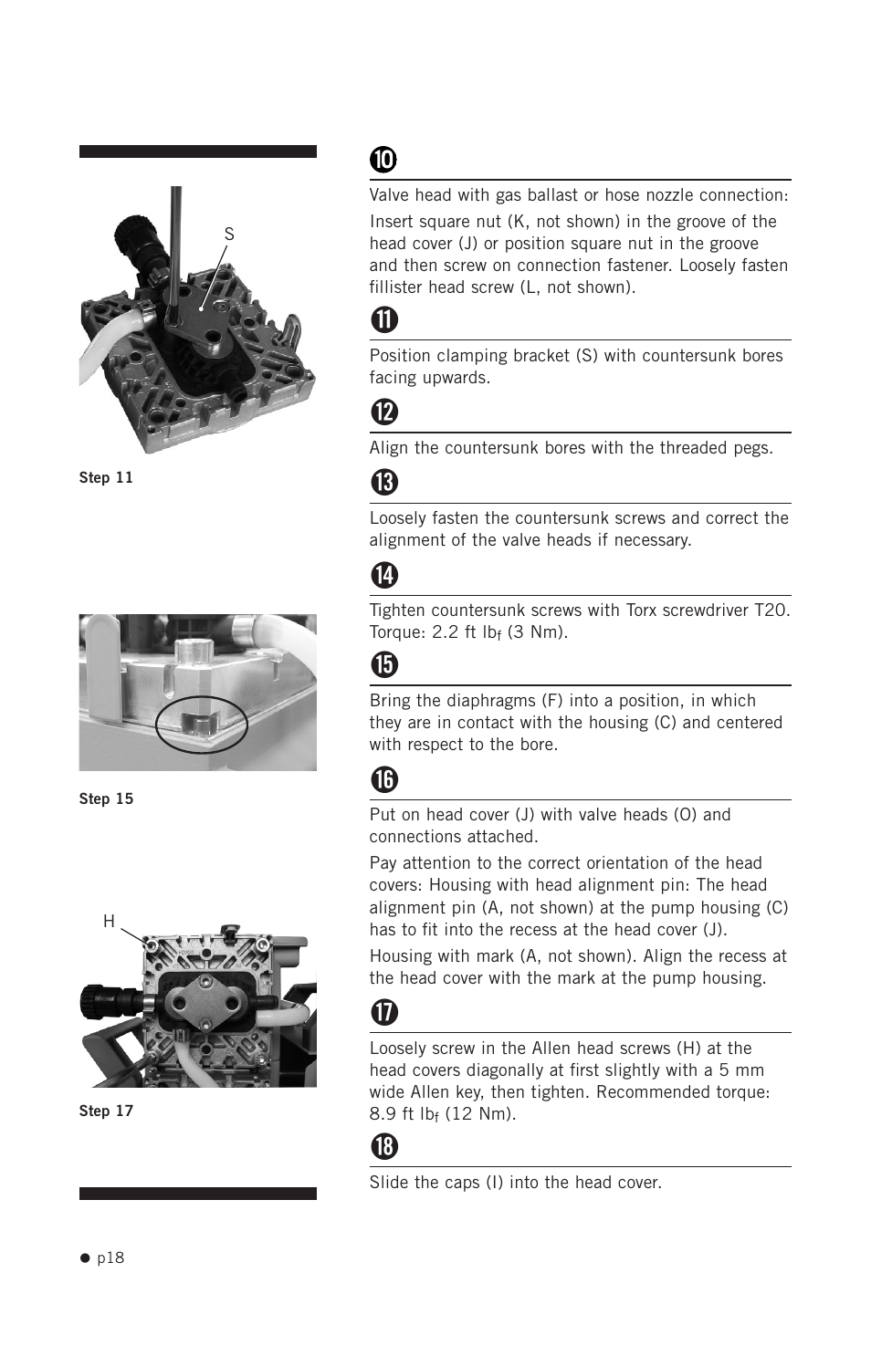 Hoefer VP200 User Manual | Page 26 / 30