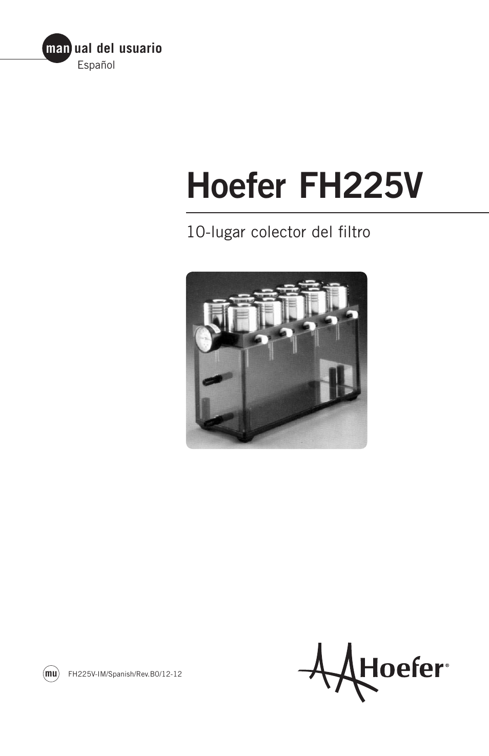 Hoefer FH225V User Manual | 19 pages