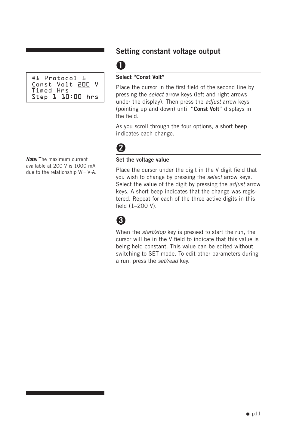 Hoefer PS2A200 User Manual | Page 20 / 28