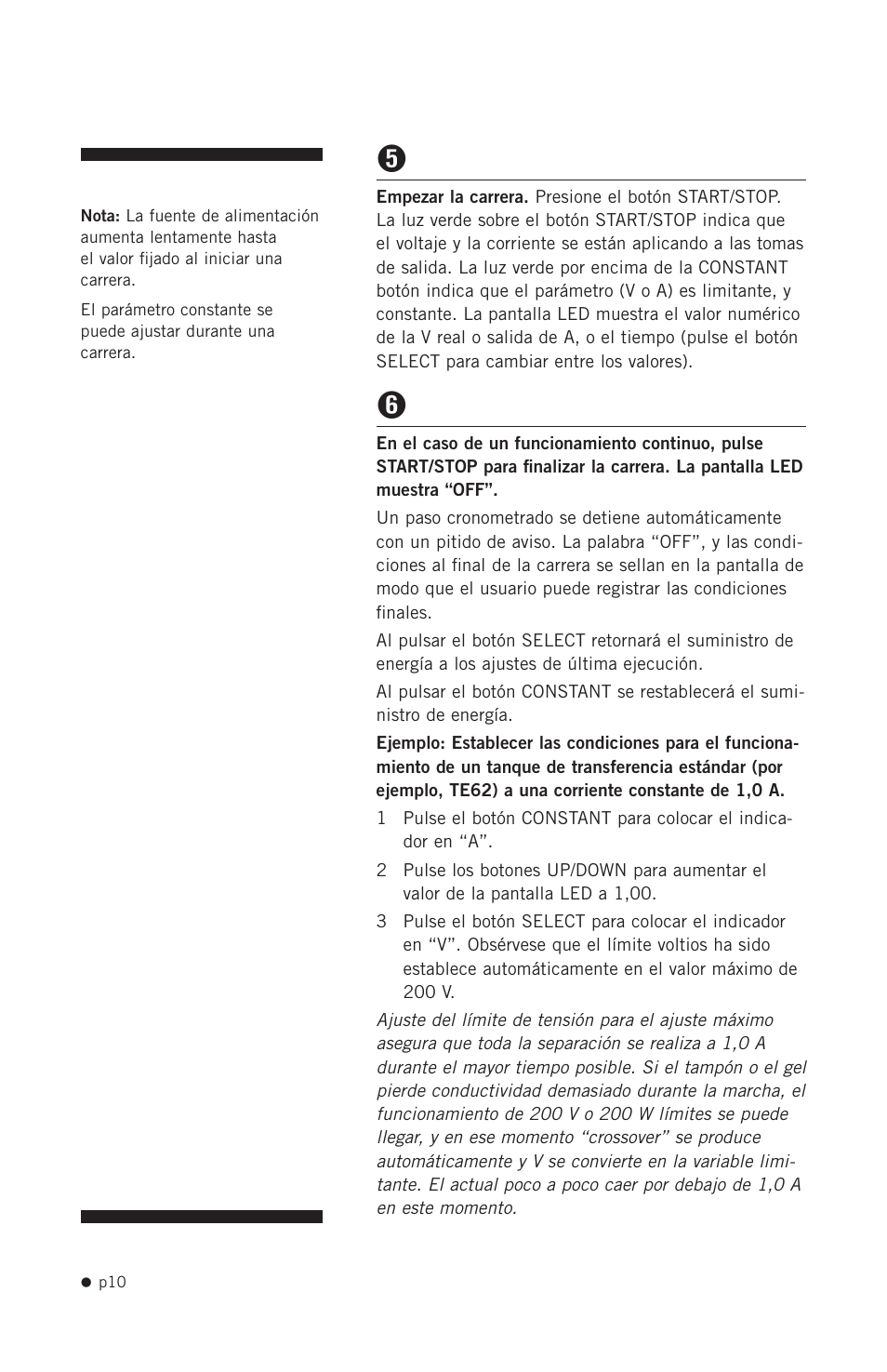 Hoefer PS200HC User Manual | Page 20 / 26