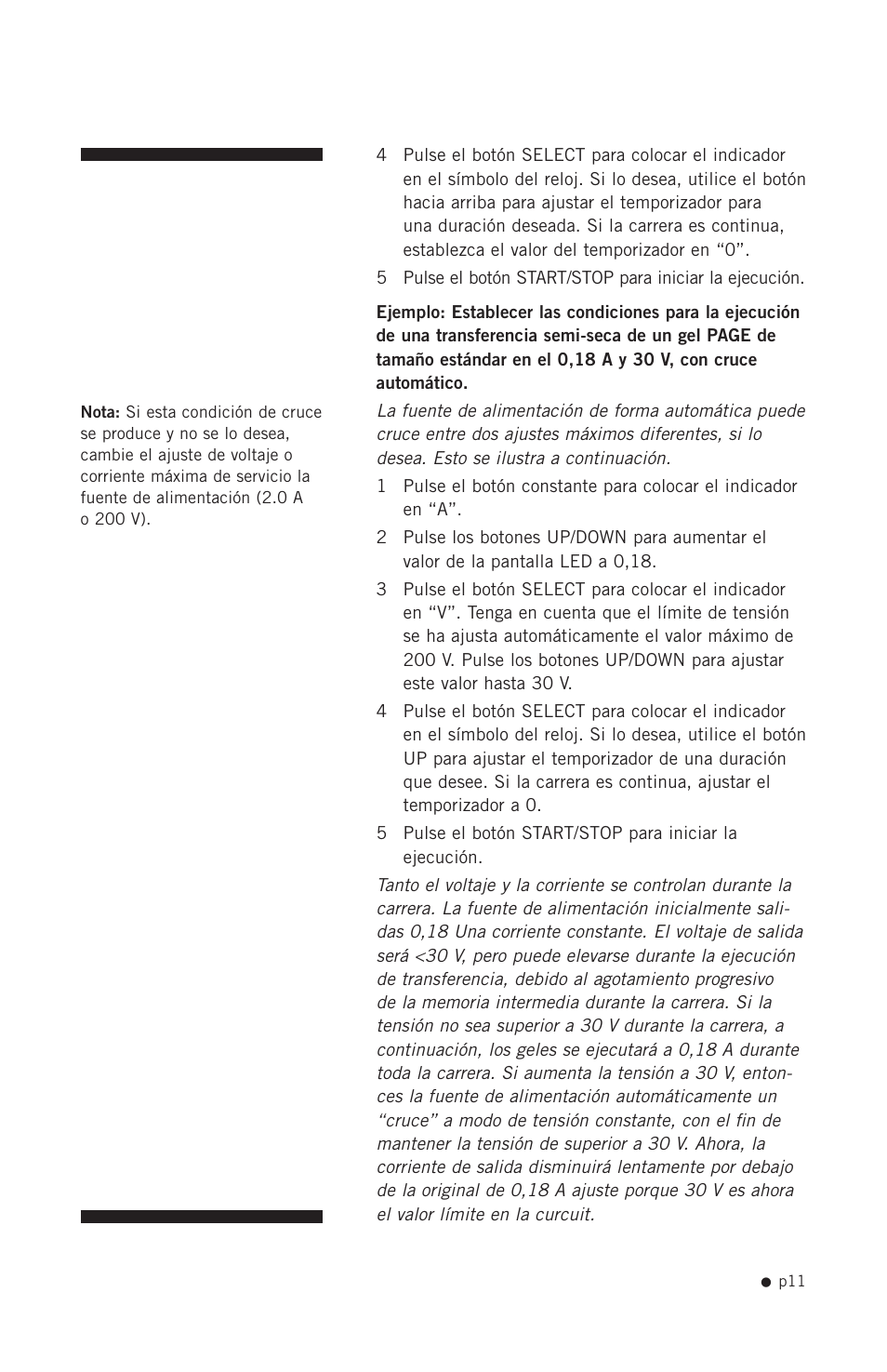 Hoefer PS200HC User Manual | Page 21 / 26