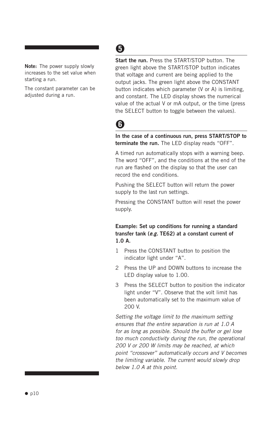 Hoefer PS200HC User Manual | Page 20 / 26