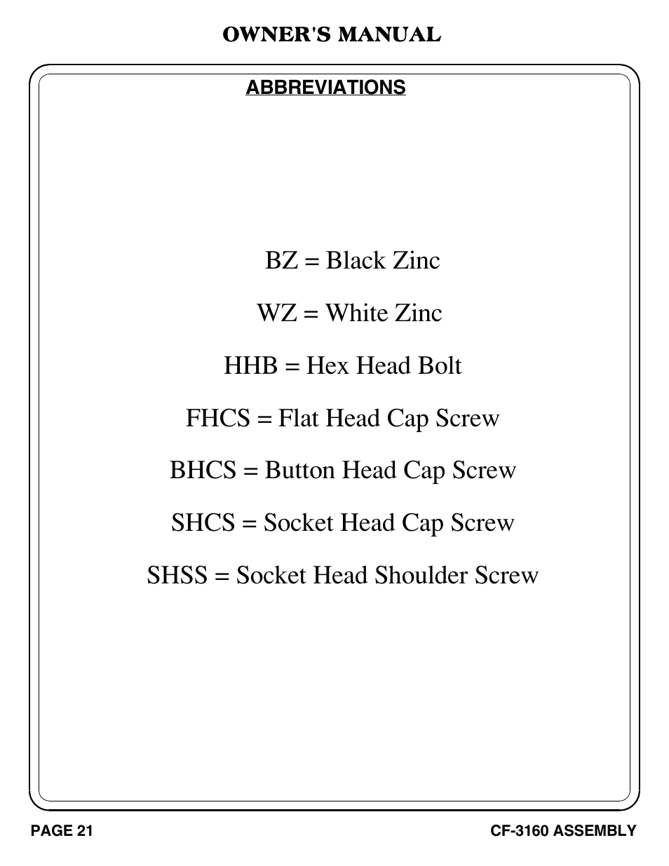 Hoist Fitness CF-3160 User Manual | Page 22 / 33