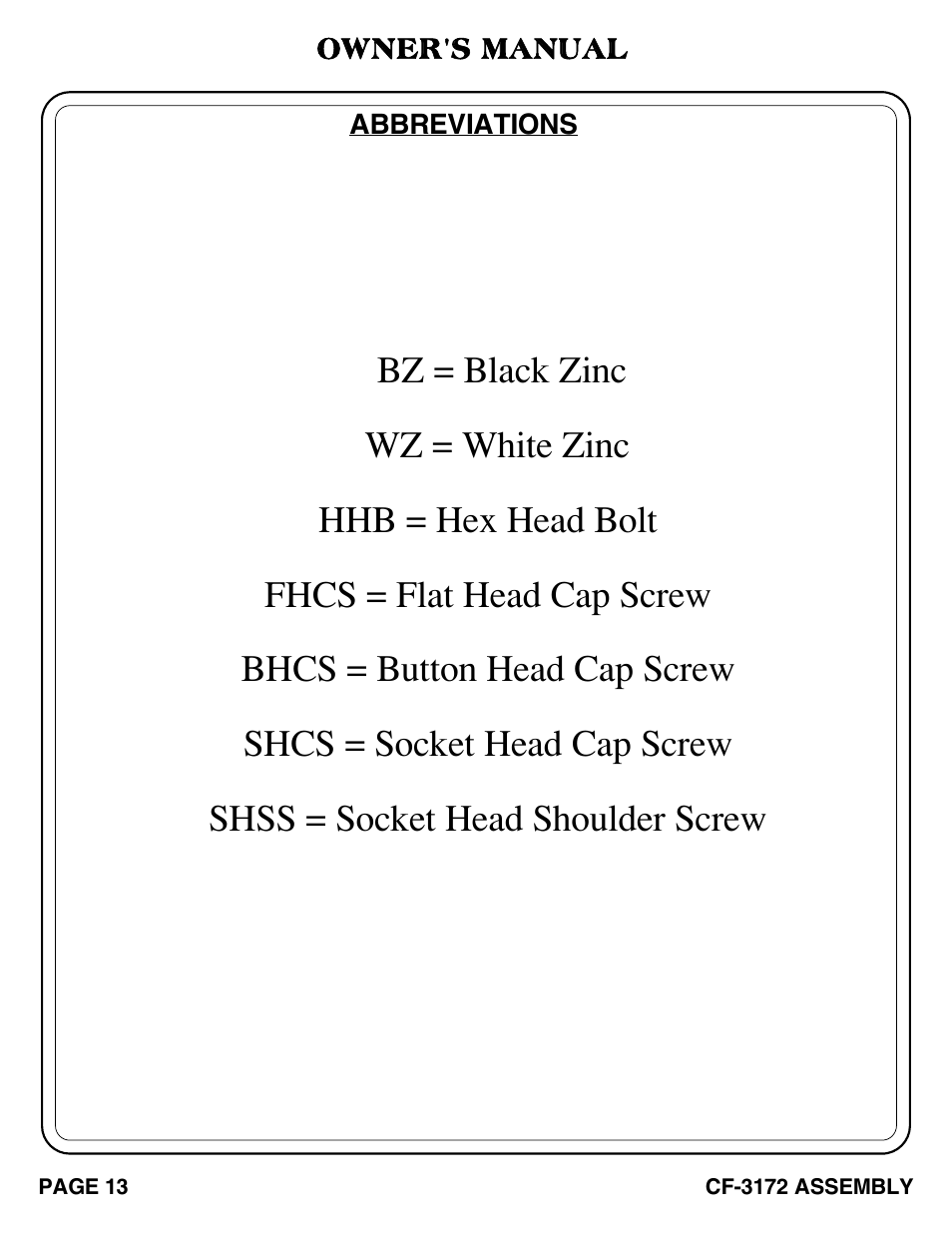 Hoist Fitness CF-3172 User Manual | Page 14 / 23