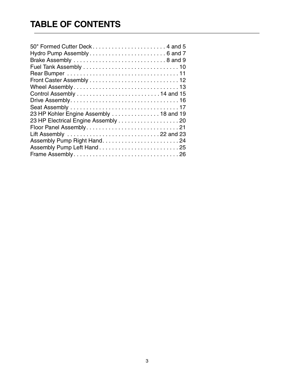 Cub Cadet 53AB5BBP750 User Manual | Page 3 / 28