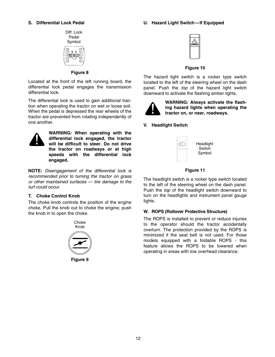 Cub Cadet TRACTOR 5252 User Manual | Page 12 / 56