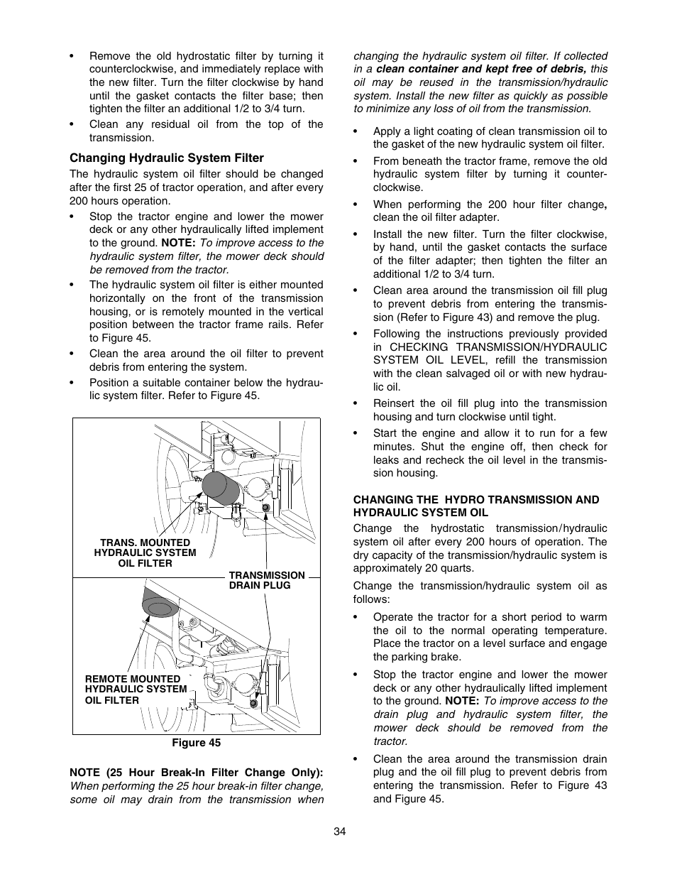 Cub Cadet TRACTOR 5252 User Manual | Page 34 / 56
