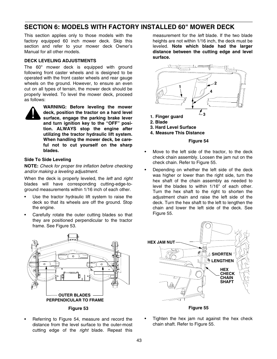 Cub Cadet TRACTOR 5252 User Manual | Page 43 / 56