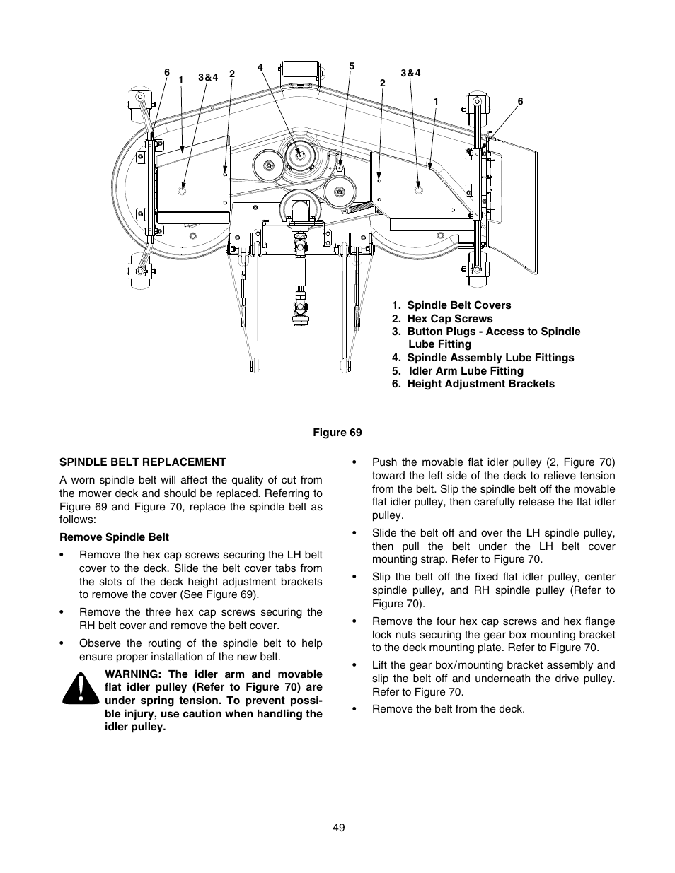 Cub Cadet TRACTOR 5252 User Manual | Page 49 / 56