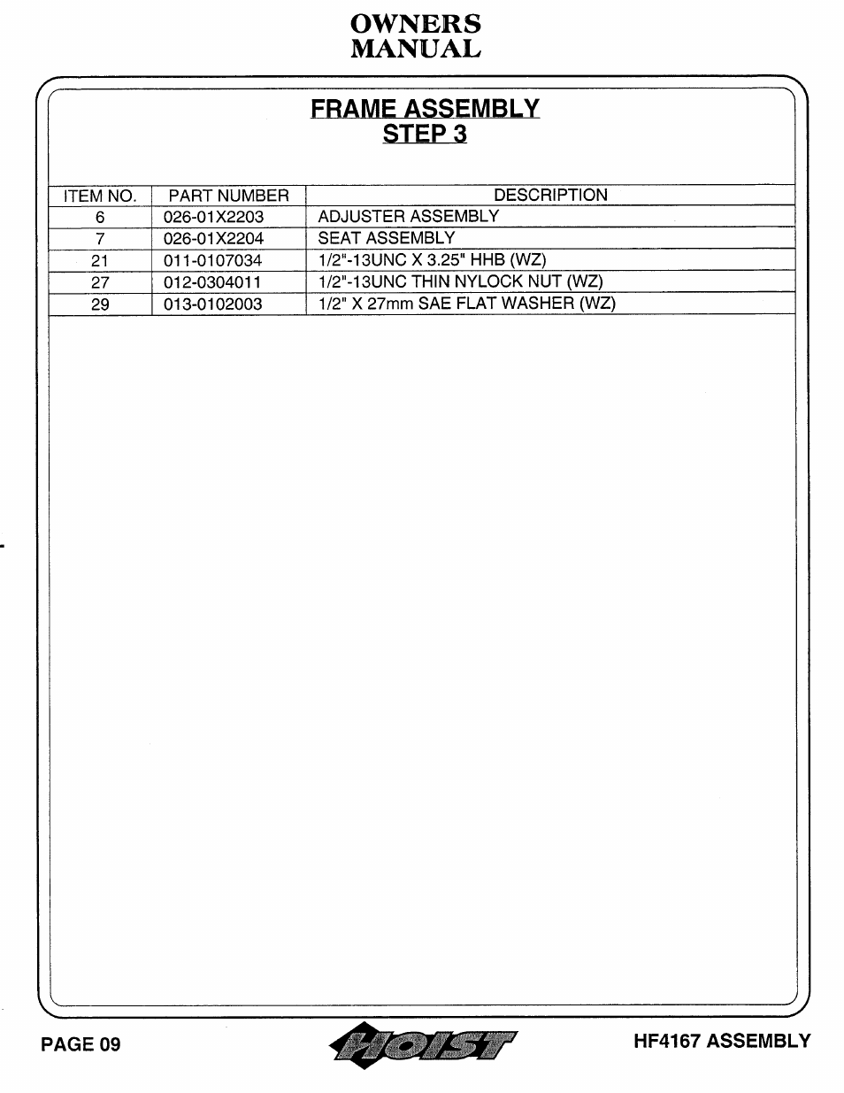 Hoist Fitness HF4167 User Manual | Page 10 / 37