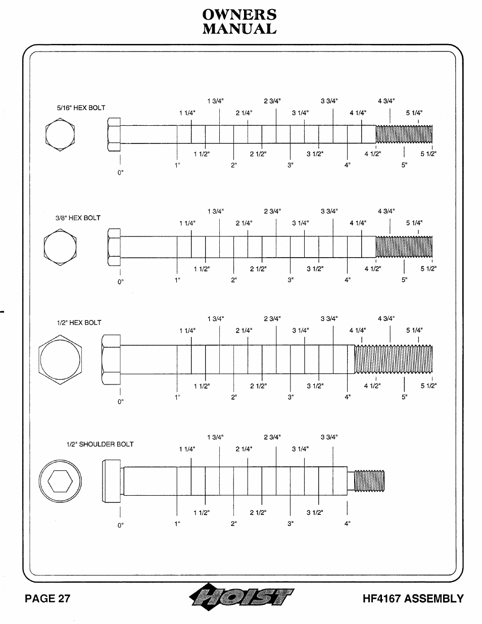 Hoist Fitness HF4167 User Manual | Page 28 / 37