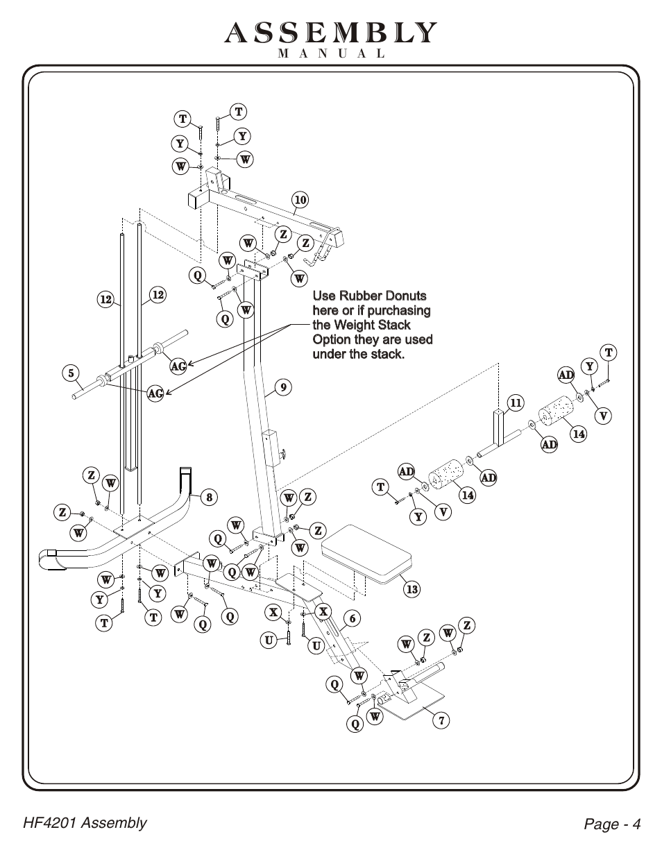 Hoist Fitness HF4201 User Manual | Page 5 / 17