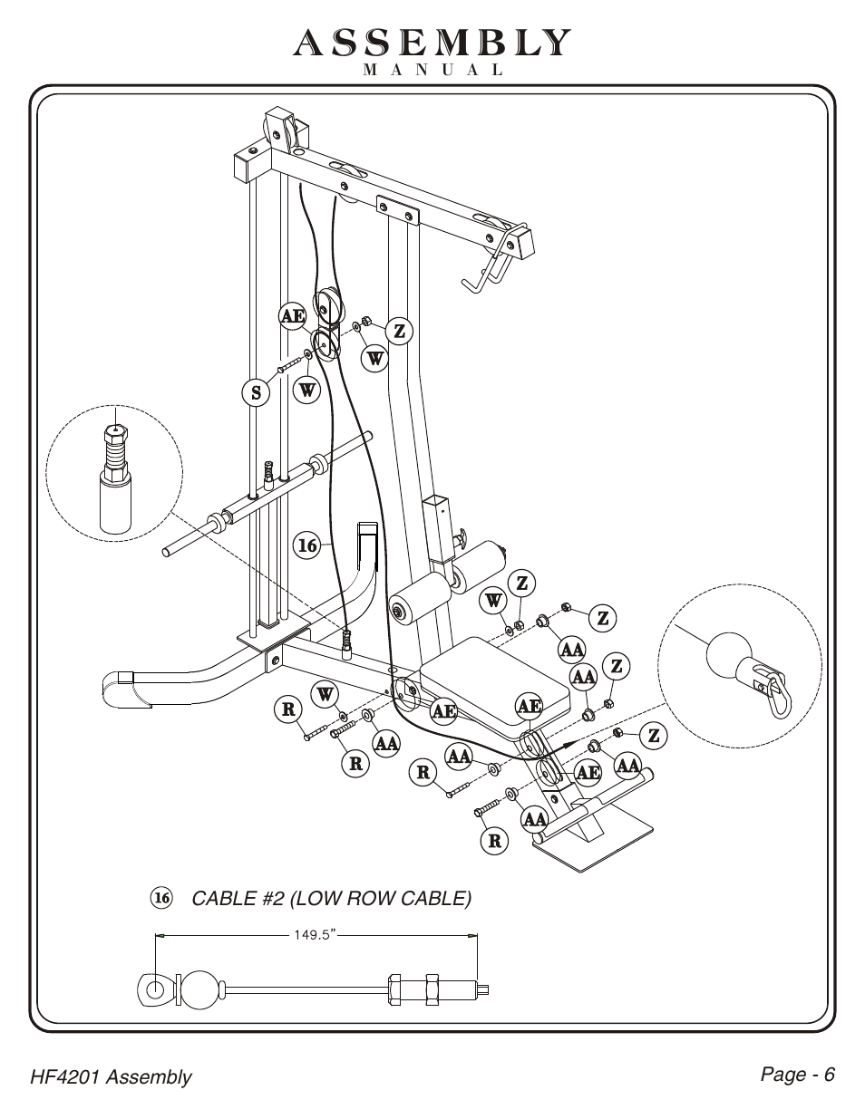 Hoist Fitness HF4201 User Manual | Page 7 / 17