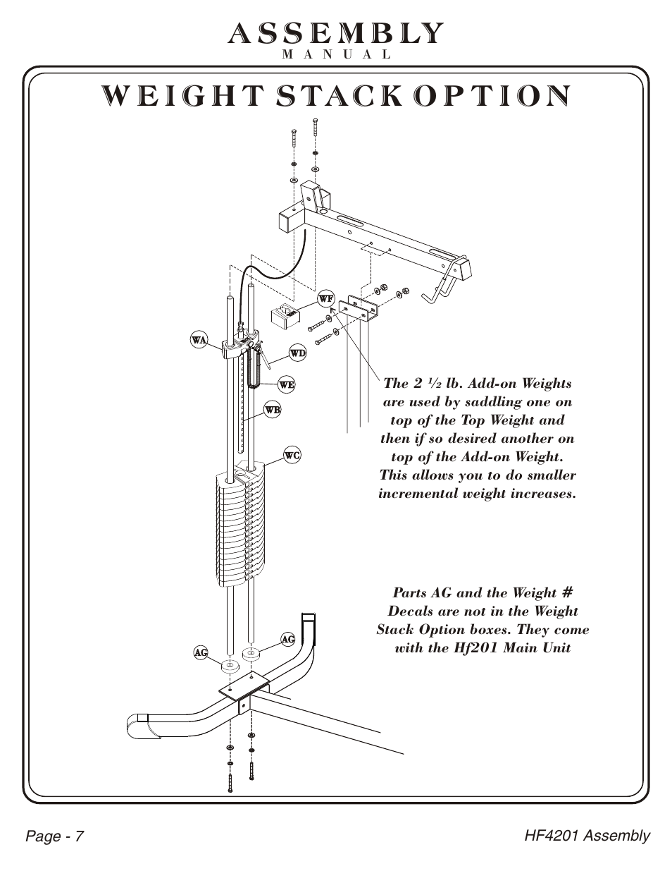 Hoist Fitness HF4201 User Manual | Page 8 / 17