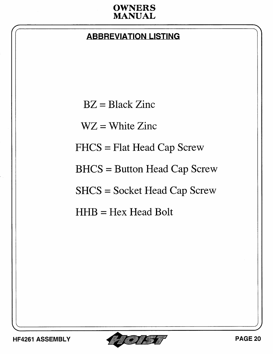 Hoist Fitness HF4261 User Manual | Page 21 / 23