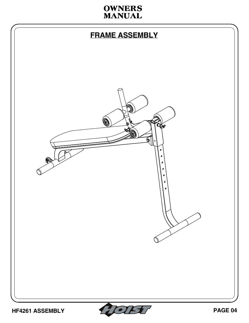 Hoist Fitness HF4261 User Manual | Page 5 / 23