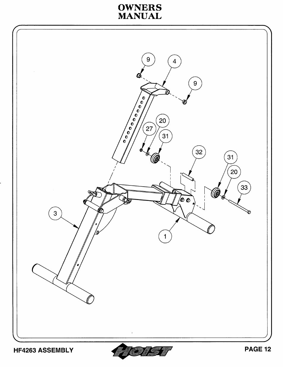 Hoist Fitness HF4263 User Manual | Page 13 / 25