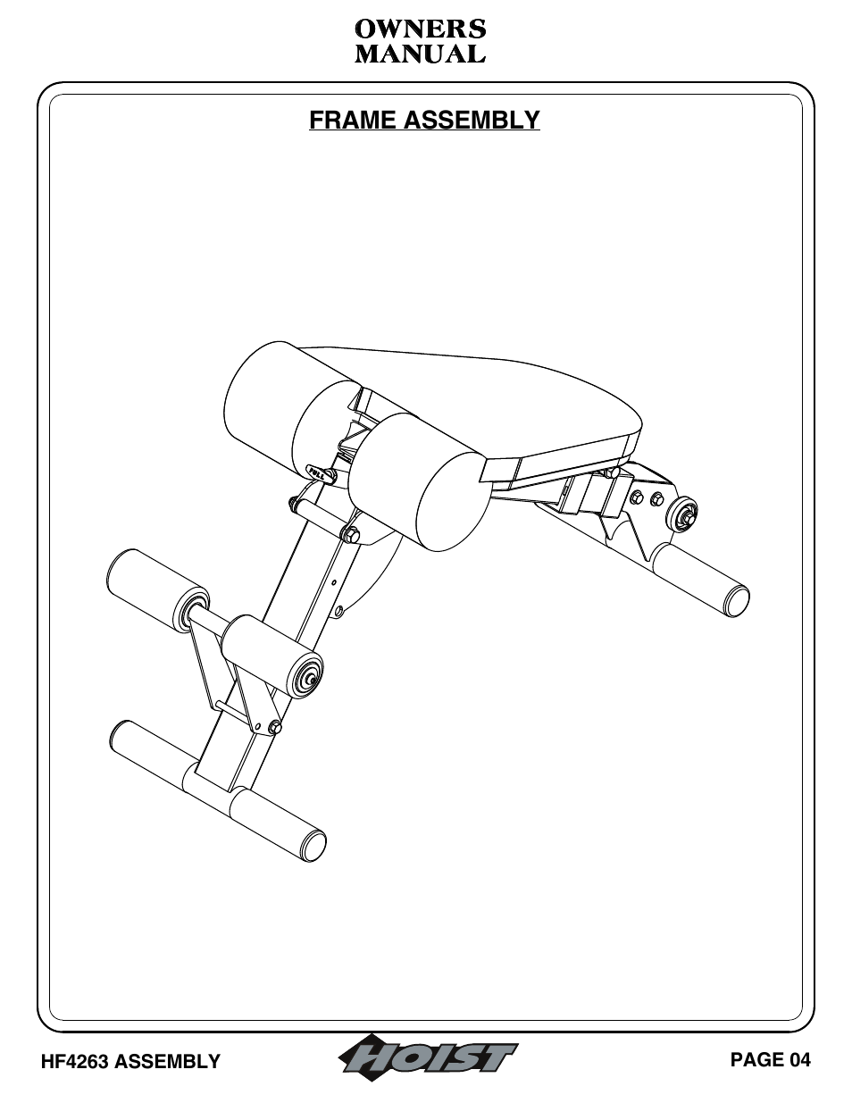 Hoist Fitness HF4263 User Manual | Page 5 / 25