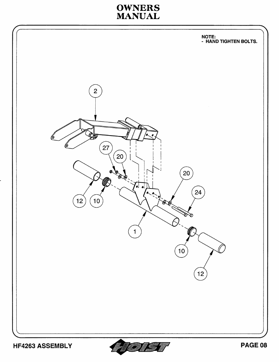 Hoist Fitness HF4263 User Manual | Page 9 / 25