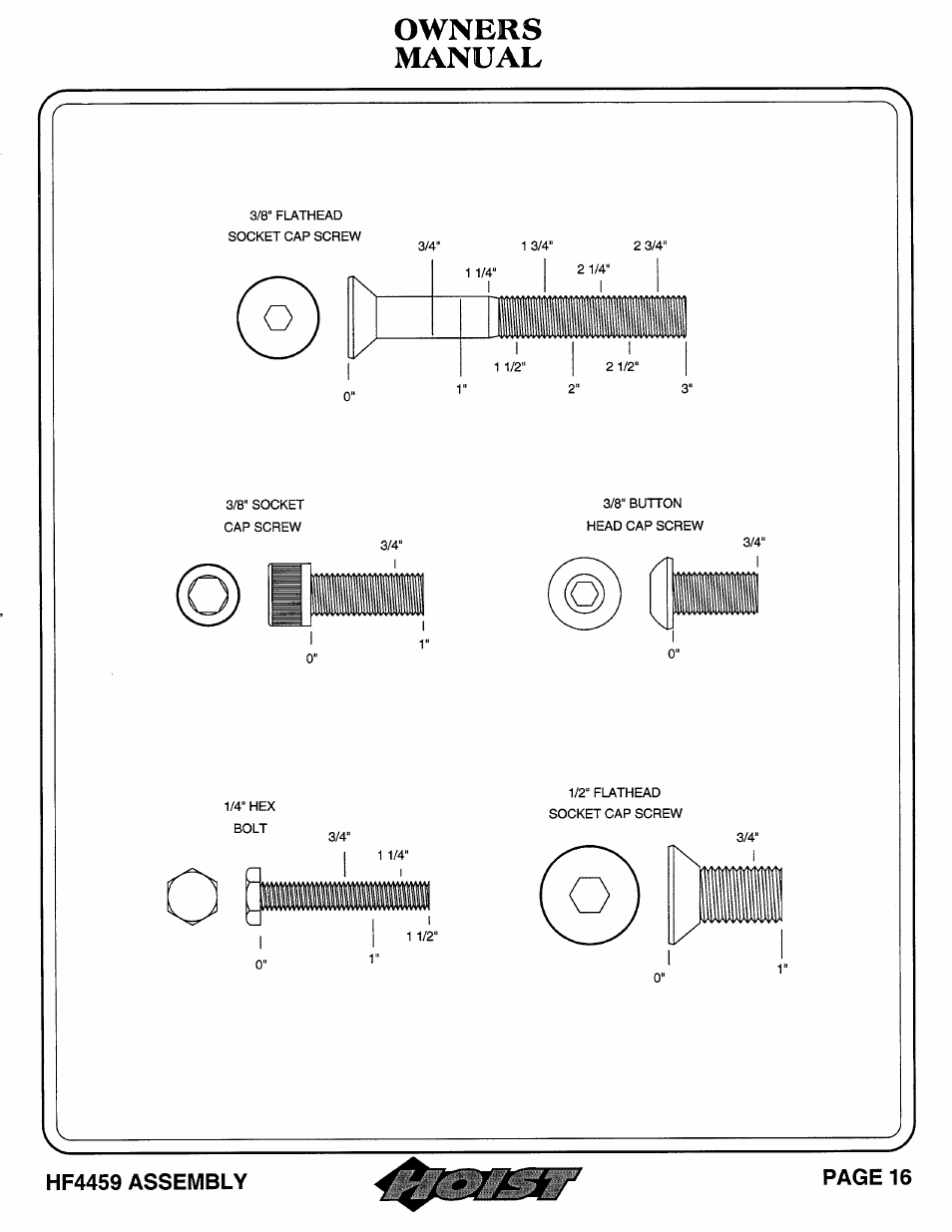 Hoist Fitness HF4459 User Manual | Page 17 / 25