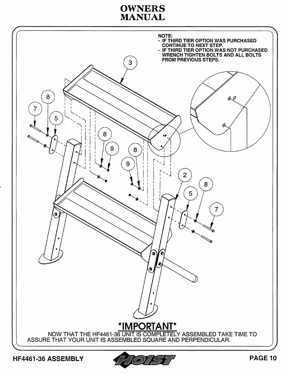 Hoist Fitness HF4461-36 User Manual | Page 11 / 31