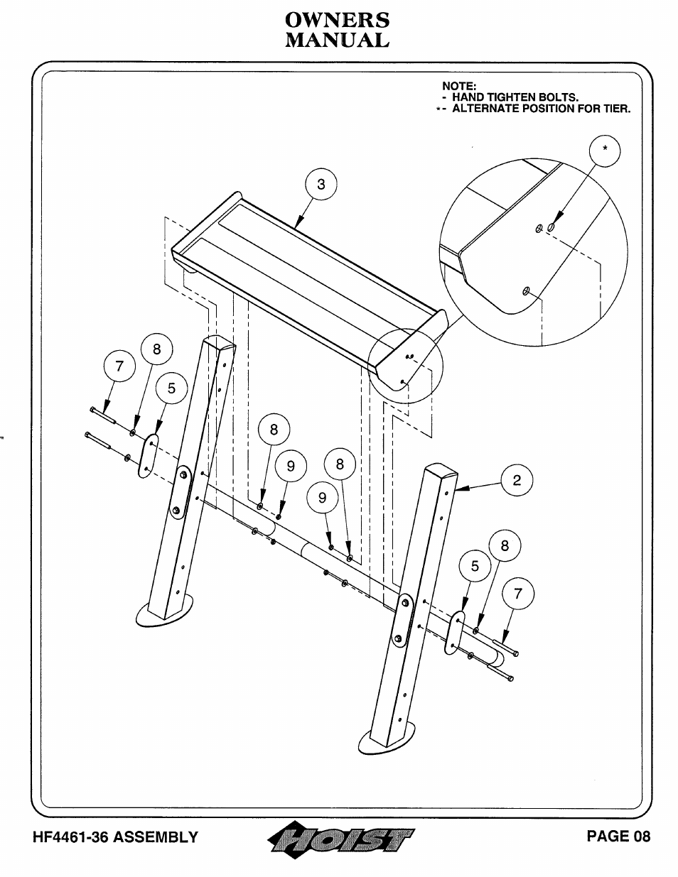 Hoist Fitness HF4461-36 User Manual | Page 9 / 31