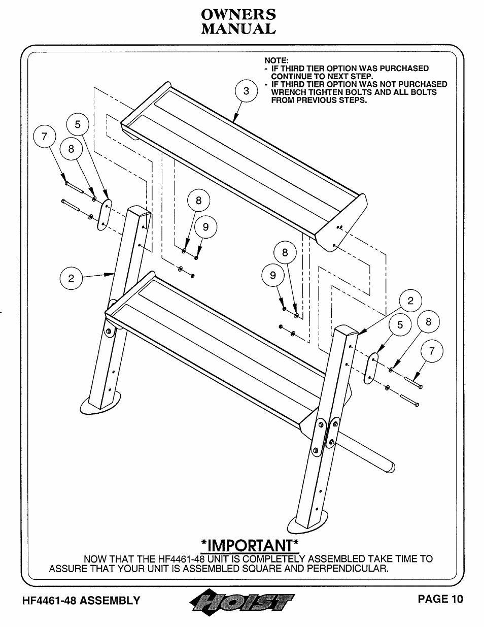 Hoist Fitness HF4461-48 User Manual | Page 11 / 31