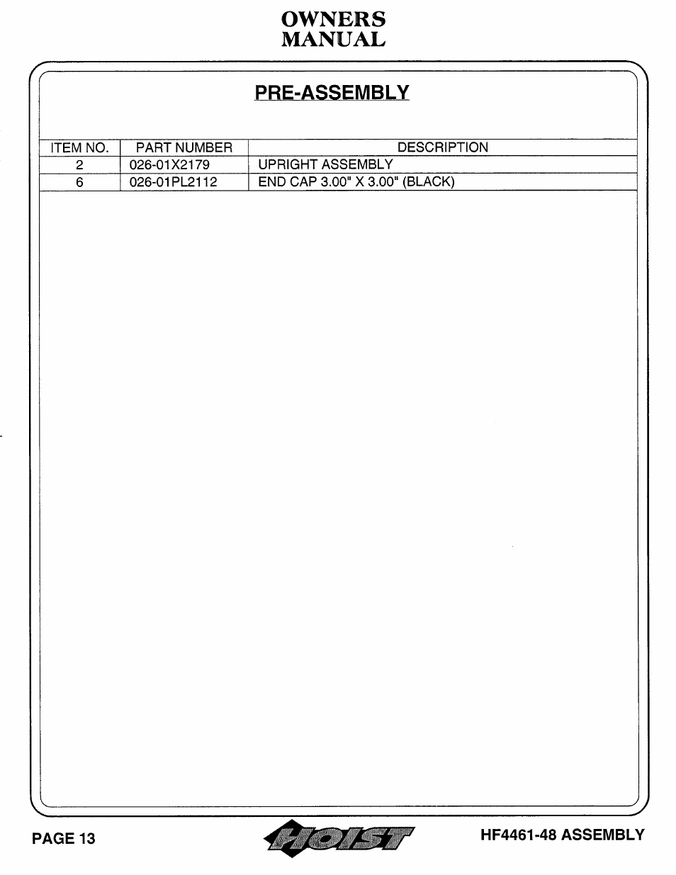 Hoist Fitness HF4461-48 User Manual | Page 14 / 31