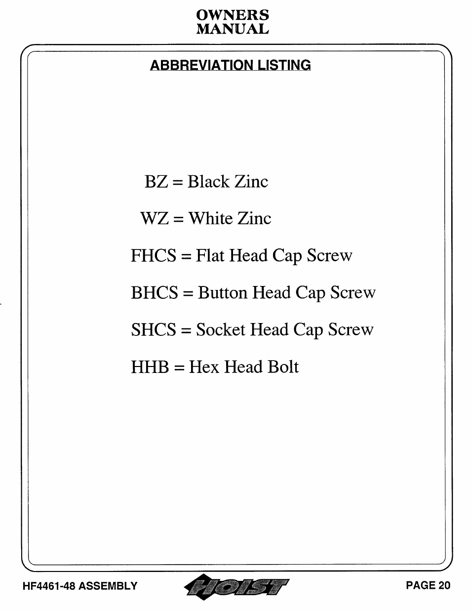 Hoist Fitness HF4461-48 User Manual | Page 21 / 31