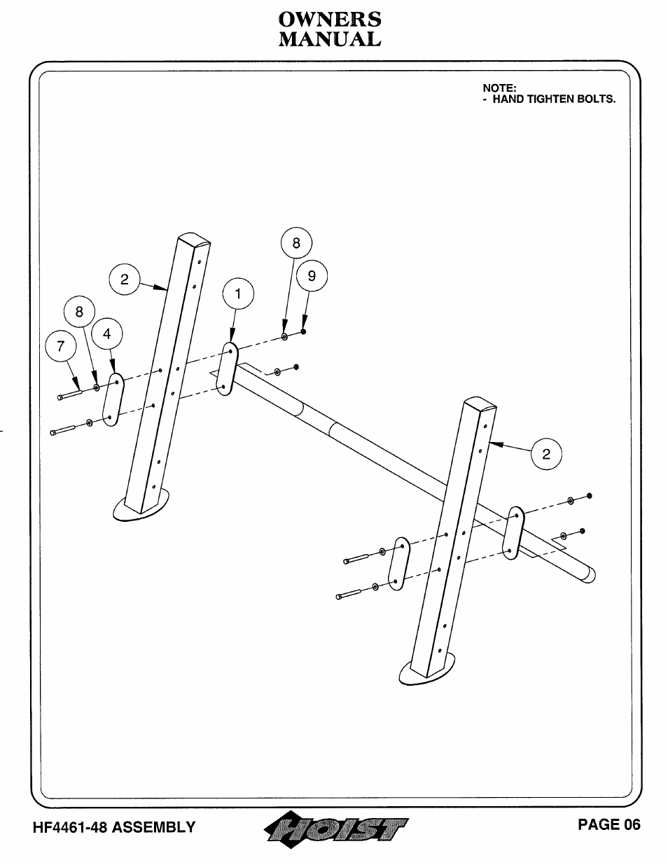 Hoist Fitness HF4461-48 User Manual | Page 7 / 31