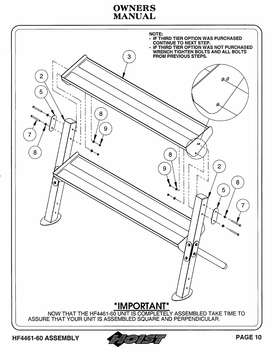 Hoist Fitness HF4461-60 User Manual | Page 11 / 31