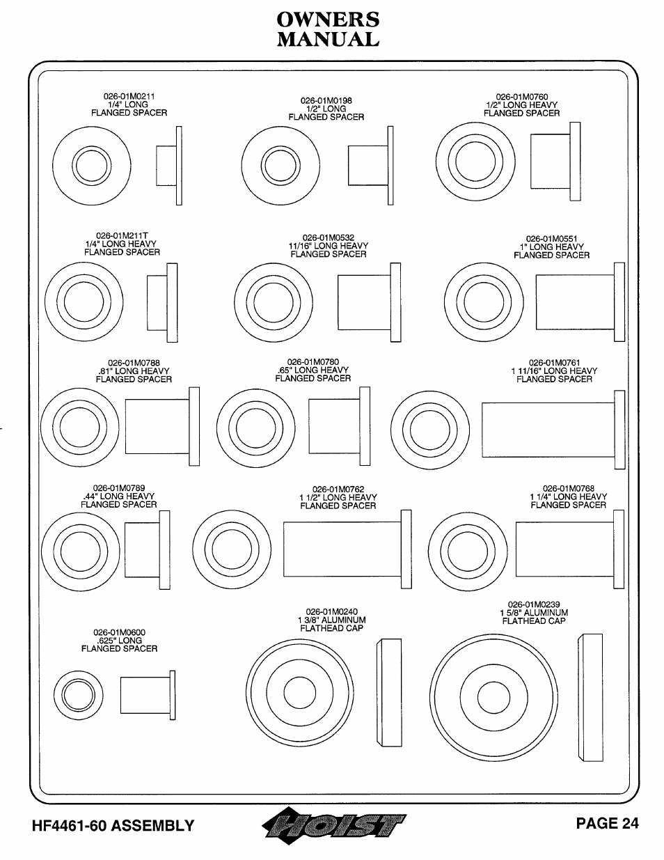 Hoist Fitness HF4461-60 User Manual | Page 25 / 31